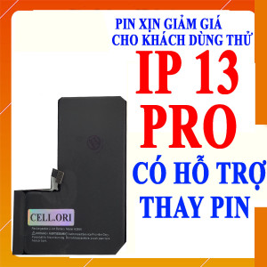 Pin Dung Lượng Cao cho Iphone 13 Pro 3300 mAh (DL thực 3095 mAh)Việt Nam